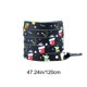 thumbnail image 3 of Cordones navideños para zapatillas y botas - Patrones navideños con copos de nieve y renos - Cordones de poliéster duraderos para estilo estacional, 3 of 6