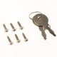 thumbnail image 4 of Chapado en Aleación de Zinc de Seguridad Colco Cierre Automático 2 Lves Cobertizo Armario Puerta, 4 of 8