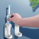 thumbnail image 3 of Punch Free Electric Toothbrush Holder Base Placer Storage Wall Rack Storage Base Seamless Bracket, 3 of 5