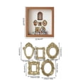 thumbnail image 3 of QENASHAING DIY Mini Museum Kit with 9-inch Shadow Box & 5 Mini Frames, Create Personalized Photo Displays, Perfect for Home Decor and Memory Crafting, 3 of 7