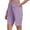 B-Purple, variant on Womens Shorts Clearance Womens Shorts With Pockets Loose Casual Dressy Lightweight Ladies Baggy Cargo Shorts Pants For Hiking Long Shorts for Women