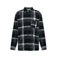 thumbnail image 2 of Innerwin Tops Long Sleeve Mens Blouse Party Button Down Slim Fit Shirts Black XL, 2 of 8