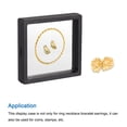 thumbnail image 5 of Floating Thin Film Display Box, ABS Frame Case 11cm x 11cm x 2cm Black Pack of 6, 5 of 5