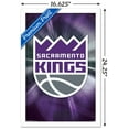 thumbnail image 3 of NBA Sacramento Kings - Logo 16 Wall Poster, 14.725" x 22.375", Framed, 3 of 5