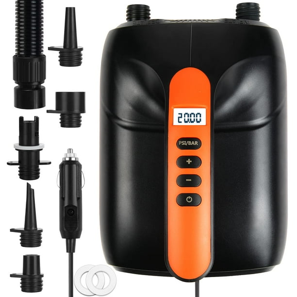 Bomba de Aire Eléctrica Alta Presión Furein 20PSI para Colchones Inflables