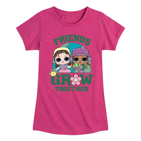 LOL Surprise! Dolls - Friends Grow Together - Toddler & Youth Girls Short Sleeve Graphic T-Shirt