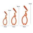 thumbnail image 5 of Sylvtty Serrated Claw Hook Log Lifting Tongs 110lbs Load Capacity Easy Operation Rust Resistant Heavy Duty Grapple Timber Claw, 5 of 7