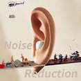 thumbnail image 3 of Small Mini Invisible Earbuds Wireless Bluetooth for Small Ears, Low Profile Tiny Discreet Hidden Sleeping Earbuds for Work Sleep, Invisible Headphones Buds (Black), 3 of 7