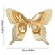 thumbnail image 3 of Adornos Navideños de Imitación, Arreglos Navideños, Lentejuelas, Decoración para Árbol de Navidad, Mariposas Falsas, 3 of 6