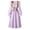 Purple, variant on Girls Renaissance Corset Dress Puff Sleeve Peasant Medieval Dresses Ruffle Cute Elegant Party Outfits Pink, Size 9 Y