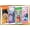 Gold Framed Version, variant on Dragon Ball: Daima (2024) - Hero Card Panel 2 Wall Poster, 14.725" x 22.375"