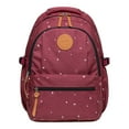 thumbnail image 1 of Mochila KAUKKO para la escuela y el ocio con compartimento para portátil de 15 pulgadas, 30 * 15 * 45 cm, 20,2 L (24 rojo) KAUKKO KS24-Red, 1 of 5