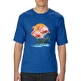 thumbnail image 1 of Normal is Boring - Big Men's T-Shirt, up to Tall Size 3XLT - Flamingo, 1 of 5