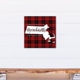 thumbnail image 4 of Creative Products There's No Place Like Massachusetts For the Holidays 16x16 Canvas Wall Art, 4 of 5