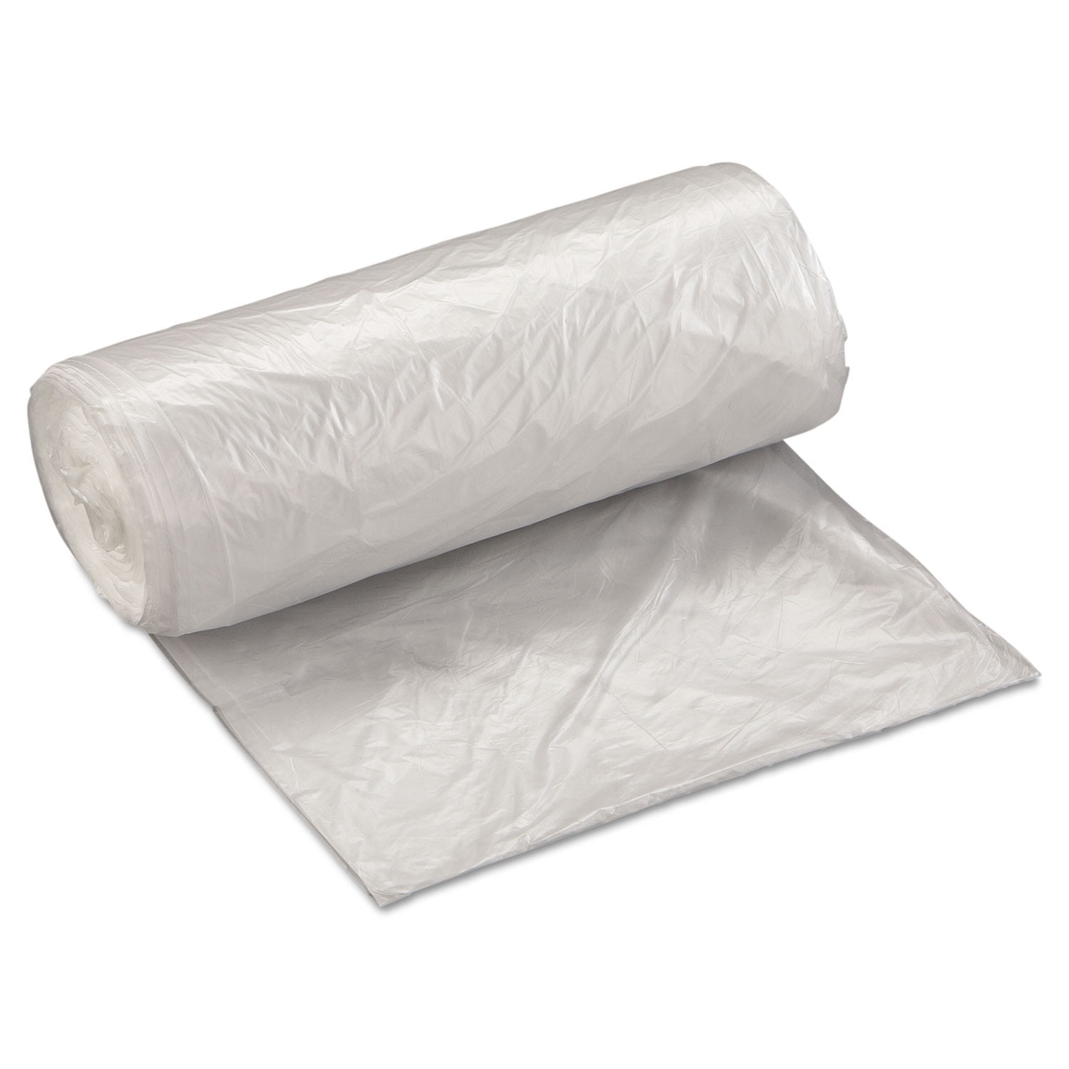 Inteplast Group High-density Commercial Can Liners Value Pack, 16 Gal, 7 Microns, 24" X 31 ", Clear, 1,000/carton