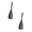 Grey, variant on 1 Pc Silicone Kitchen Spatula Turner, Heavy Duty Turner Spatula, Flexible Turner Kitchen Spatula, Heat Resistant Silicone Spatula Non Stick for Cooking and Baking, 11.5"x2.68", Black