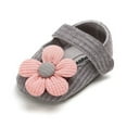 thumbnail image 2 of Baby Girl Casual Anti-Slip Crib Shoes Kid Flower Soft Sole Sneakers, 2 of 6