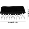 thumbnail image 2 of Perchero de pared para sombreros, organizador portátil para sombreros, con 10 pinzas para gorras de béisbol, 2 of 5