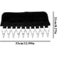 thumbnail image 2 of Perchero de pared para sombreros, organizador portátil para sombreros, con 10 pinzas para gorras de béisbol, 2 of 5