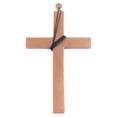 thumbnail image 1 of Exorcista Sacerdote Monje Cruz de plástico Crucifijo Collar de disfraces para Navidad (Cadena negra), 1 of 4