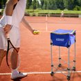thumbnail image 3 of Graflsoa Panier Portable pour Balles de Tennis avec Hauteur Réglable, Cadre en Acier Inoxydable et Conception Pliable pour un Rangement et un Transport Faciles, 3 of 6