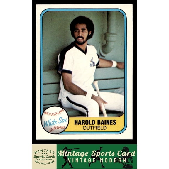 1981 Fleer Harold Baines #346 RC