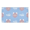thumbnail image 2 of MKHERT Cute cat Doormat Non-slip Bath Mat Floor Mat 30x18 inch, 2 of 3