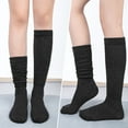 thumbnail image 6 of Loritta Slouch Socks Women Extra Long Knee High Socks Knit Soft Slouchy Boot Socks, 6 Pairs, 6 of 6