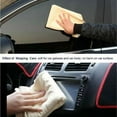 thumbnail image 3 of Car Cleaning Cloth Washing Absorbent Drying Shammy Towel Chamois Leather Natural, 3 of 5