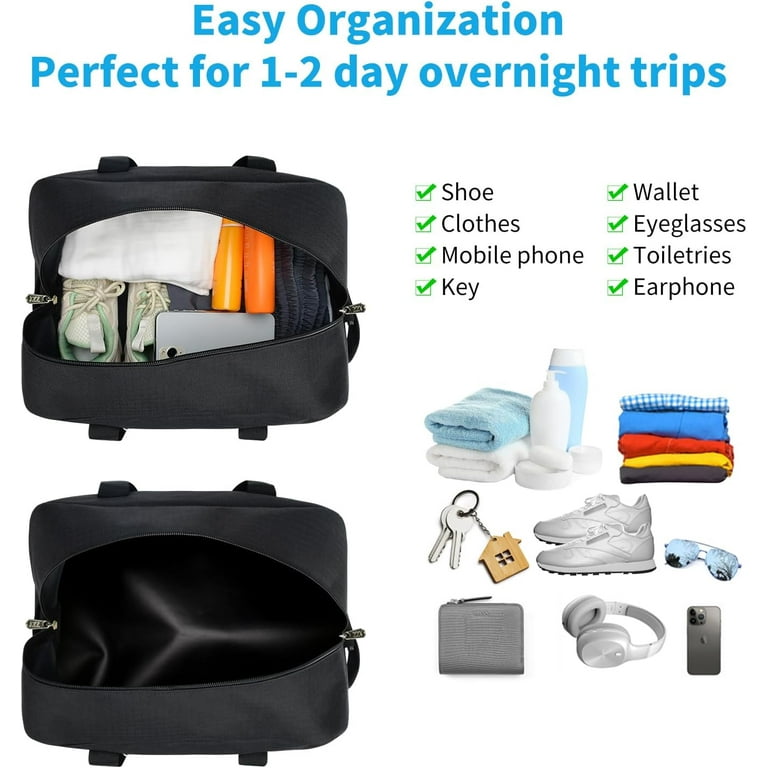 Small Gym Bag 14 inch lightweight Carry On Mini Duffel Bag