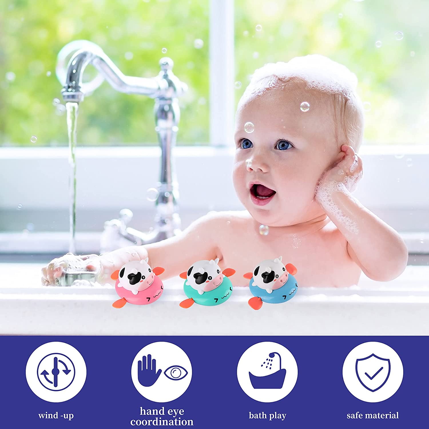 Bath toys 3 month old online