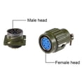 thumbnail image 3 of Aviation Connector, 20mm 10P 10A YP21-10 Waterproof Male Wire Panel Power, 3 of 5