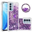 thumbnail image 1 of Case for FOXDOCK OnePlus Nord N200 5G Full Corner Protection Glitter Phone Case with Ring Holder, 1 of 4