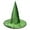 Green, variant on Gothic Witch Hat Accessory Pointed Glitter Party Witchcraft Blue,One Size