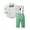 Green, variant on Godderr Baby Boy Clothes Suits,Toddler Dress Shirt with Bowtie + Suspender Pants Outfit Sets Kids Gentleman Wedding,6 Months - 12 Years