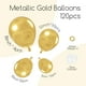 thumbnail image 2 of Kit de arco de globos Awenztech Metallic Gold con 120 globos, 2 of 7
