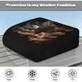 thumbnail image 3 of American Flag Eagle RV Air Conditioner Cover,RV Air Conditioner Winter Cover with Drawstring, Dustproof RV Roof Top AC Protection for Outside Travel, 3 of 7