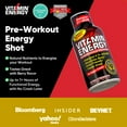 thumbnail image 7 of Vitamin Energy Pre-Workout Extra Strength Shot, Berry, 24 Pack – 260mg Natural Green Tea Caffeine, Keto-Friendly Endurance Blend, Zero Sugar, 1.93 fl oz, 7 of 7