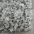 thumbnail image 6 of SAFAVIEH Malibu Marina Confetti Polyester Shag Area Rug, Silver, 8' x 10', 6 of 7