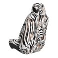 thumbnail image 2 of Wukai Leopard And Zebra Full Set Car Seat Covers with Soft Padding Universal Auto Front Seats Protector and Cushion Mat, 2 of 5