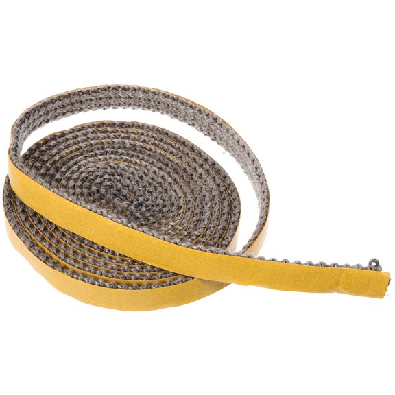 Fireplace Gasket Tape Door Rope for Wood Stove Replacement Parts Adhesive Furnace Insert