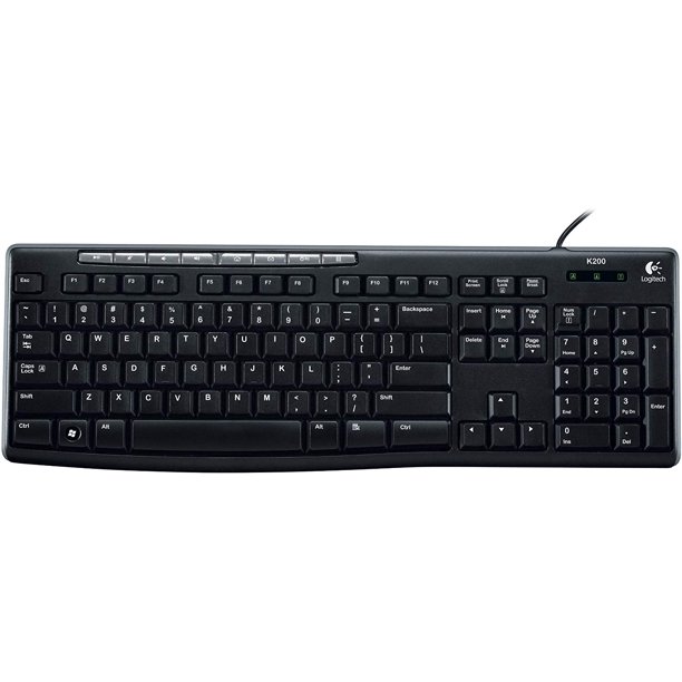 Logitech K200 Software - Logitech K200 Black Wired Keyboard For