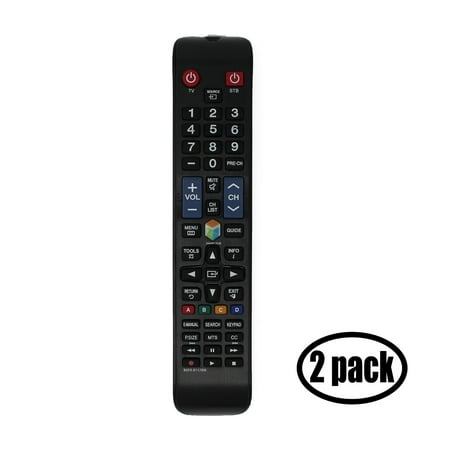 2 Pack Replacement Samsung BN59-01178W TV Remote Control for Samsung LN22B360C5DXZA Television