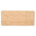 thumbnail image 1 of TEHAUX 1Pcs Bracelet Making Board Rectangular Shape with Groove Design for Precise Jewelry Creation, 1 of 5
