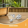 thumbnail image 3 of CIMAXIC 2Pcs Stainless Steel Rotisserie Weight Balance Tool for Bbq Spit Rods and Racks, 3 of 8
