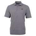 thumbnail image 2 of Men's Cutter & Buck Black San Francisco Giants Virtue Eco Pique Stripe Recycled Polo, 2 of 3