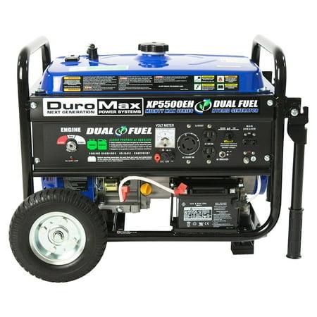 DuroMax XP5500EH 5500-Watt Electric Start Dual Fuel Hybrid Portable
