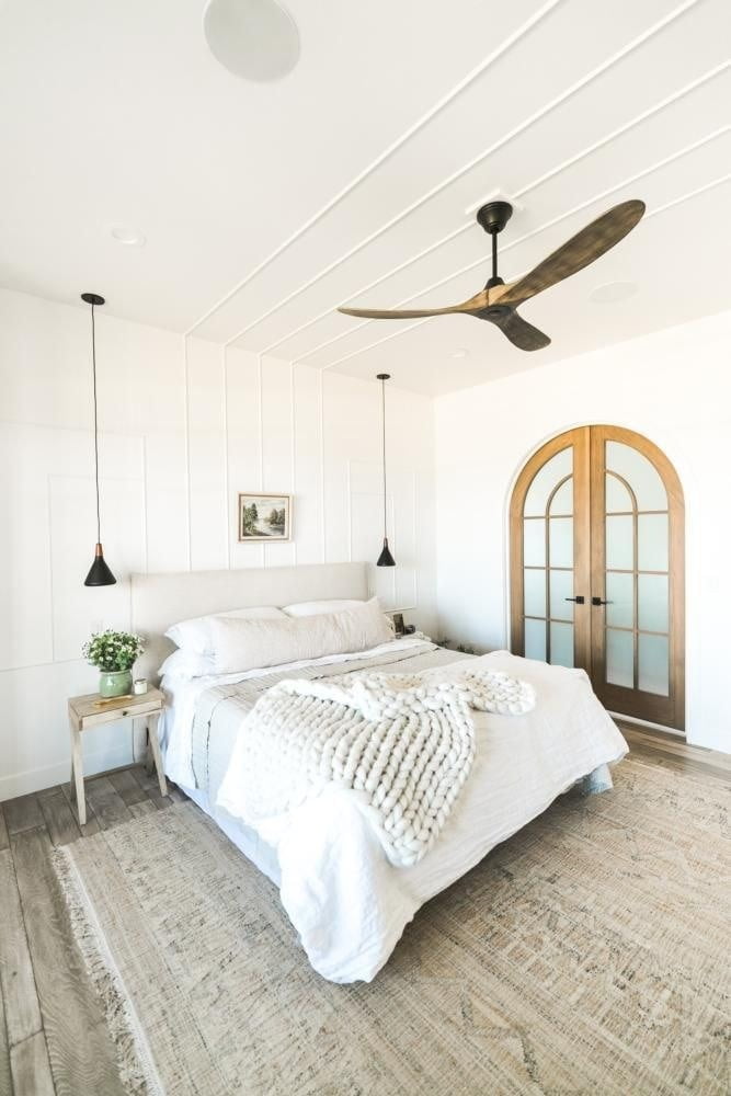 3 Blade Ceiling Fan with Handheld Control in Contemporary Style 60 inches Wide By 11.7 inches High-Matte White Finish-Matte White Blade Color Bailey