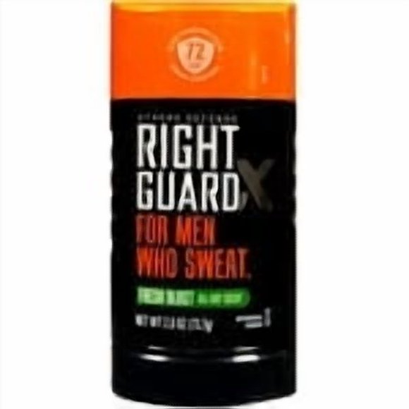 Right Guard Xtreme Defense 5, Fresh Blast Scent, Pack of 1 stick - 2.6 oz