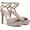 Rose Gold Glitter, variant on Pnina Tornai Ai Dress Sandal Pink Fabric 6M